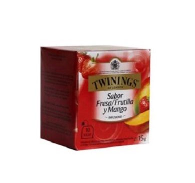 TE TWININGS FRUTILLA Y MANGO 10 SOBRES