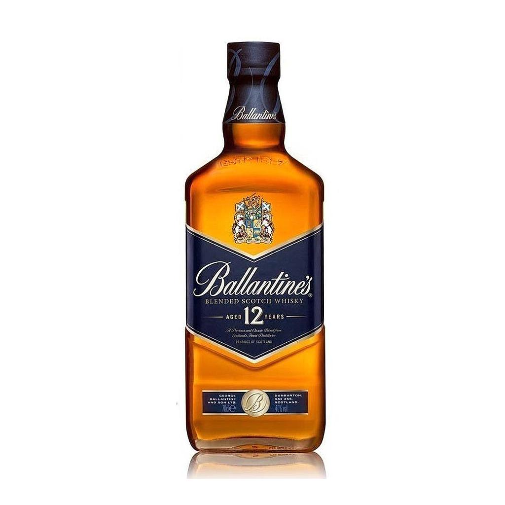 WHISKY ESCOCES BALLANTINES 12 AÑOS 1 LT