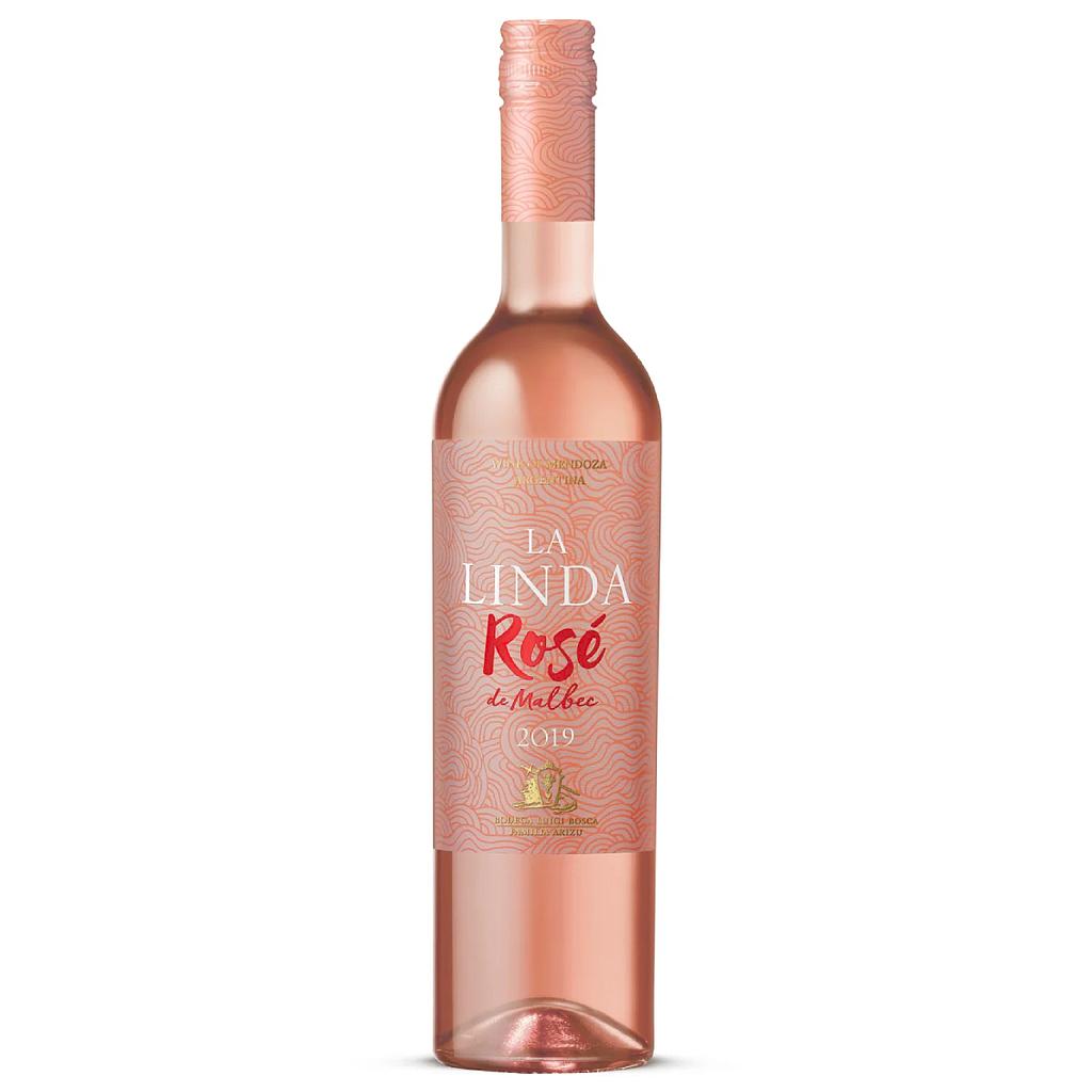 VINO FINCA LA LINDA ROSE MALBEC 750 ML