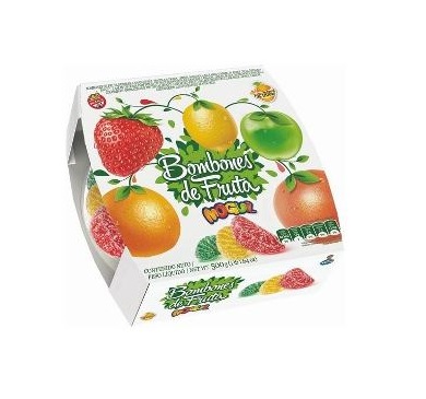 BOMBONERA MOGUL FRUTAL 500 GRAMOS