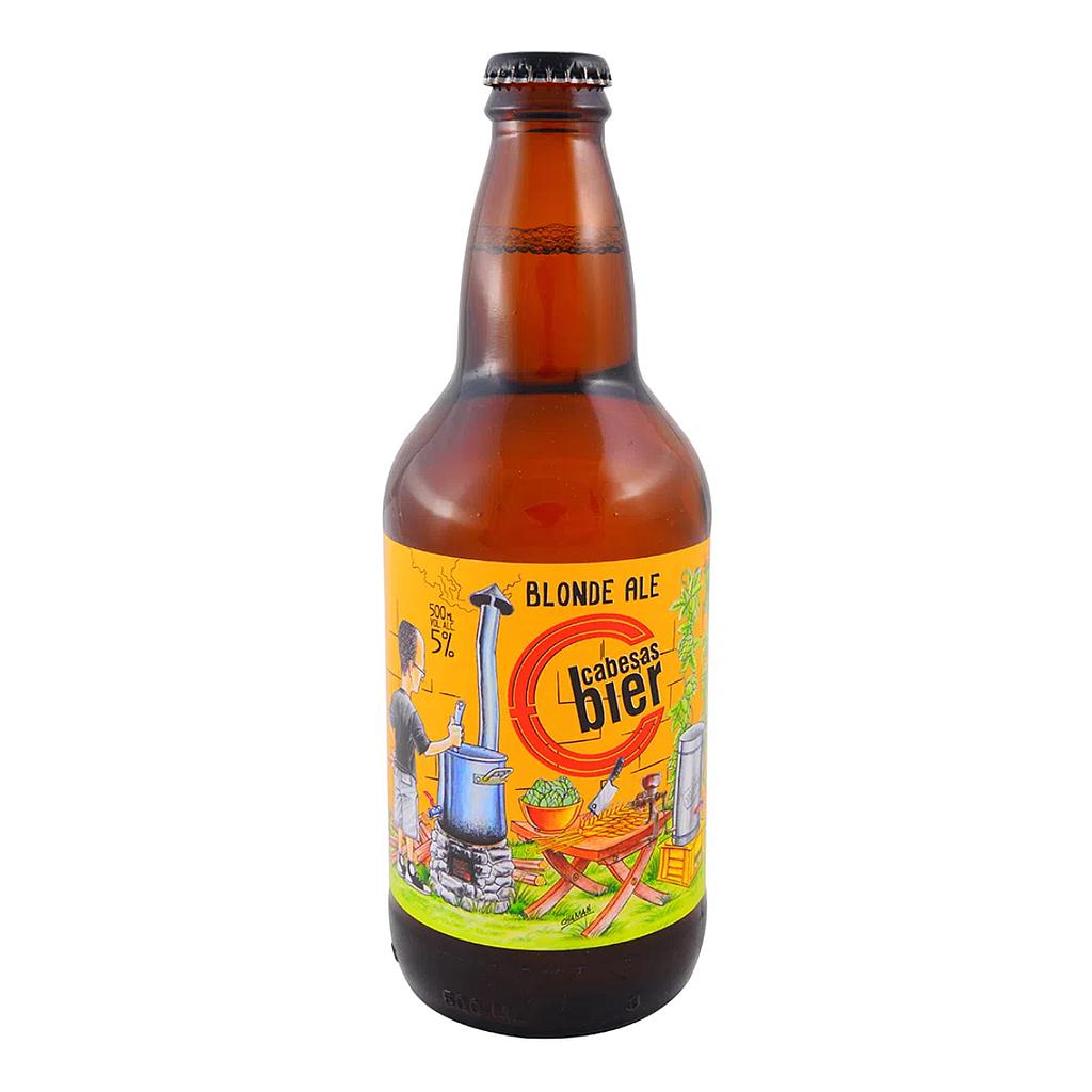 CERVEZA CABESAS BLONDE ALE 500 ML