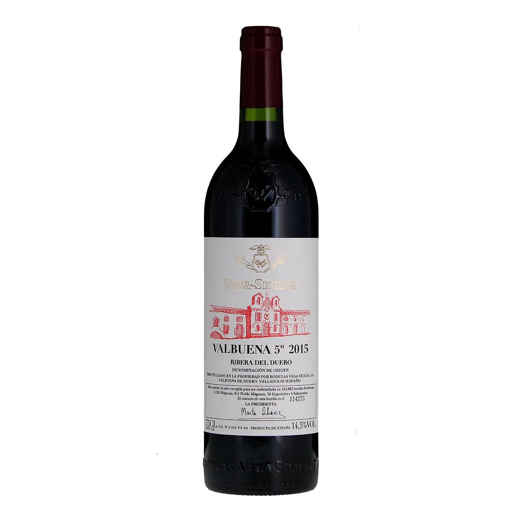 VINO VEGA SICILIA VALBUENA 2015 750 ML