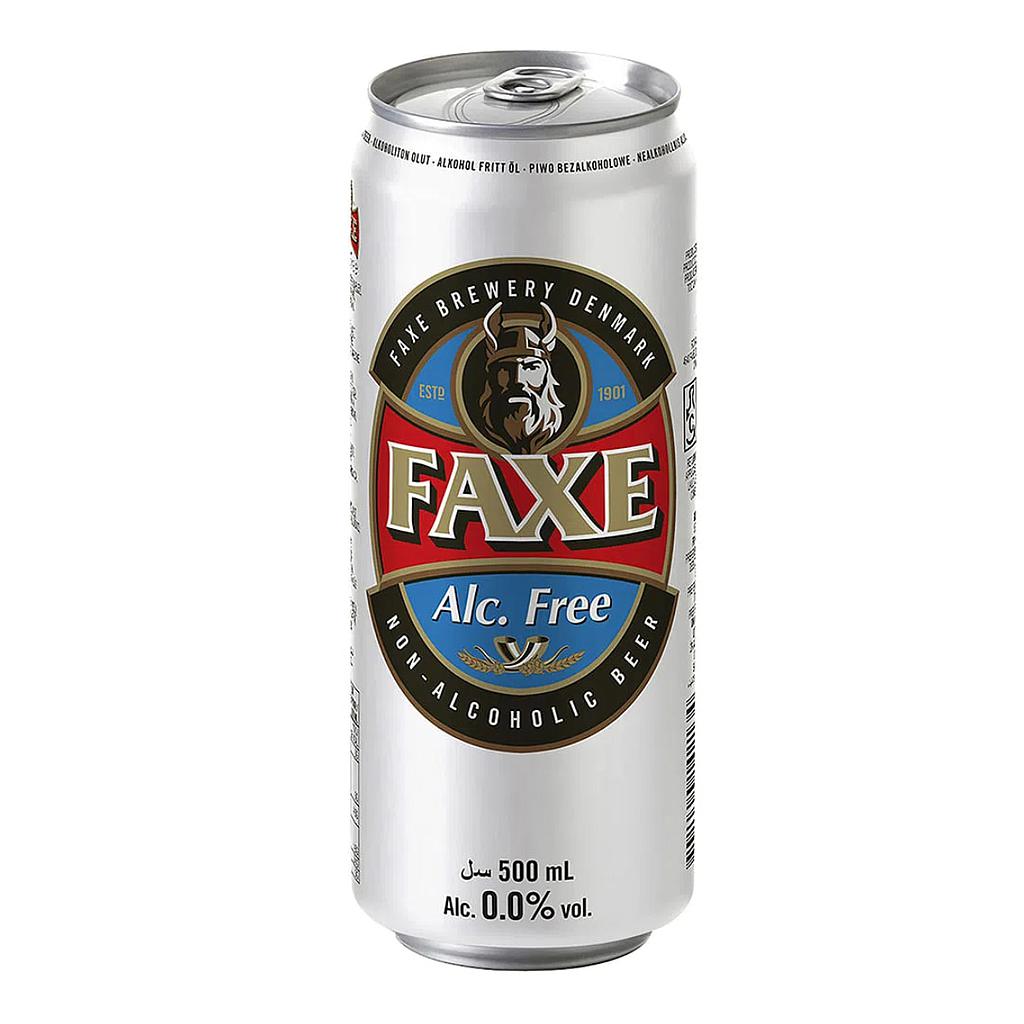 CERVEZA FAXE ALCOHOL FREE 0.0 LATA 500 ML