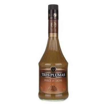 LICOR TRES PLUMAS DULCE DE LECHE 700 ML