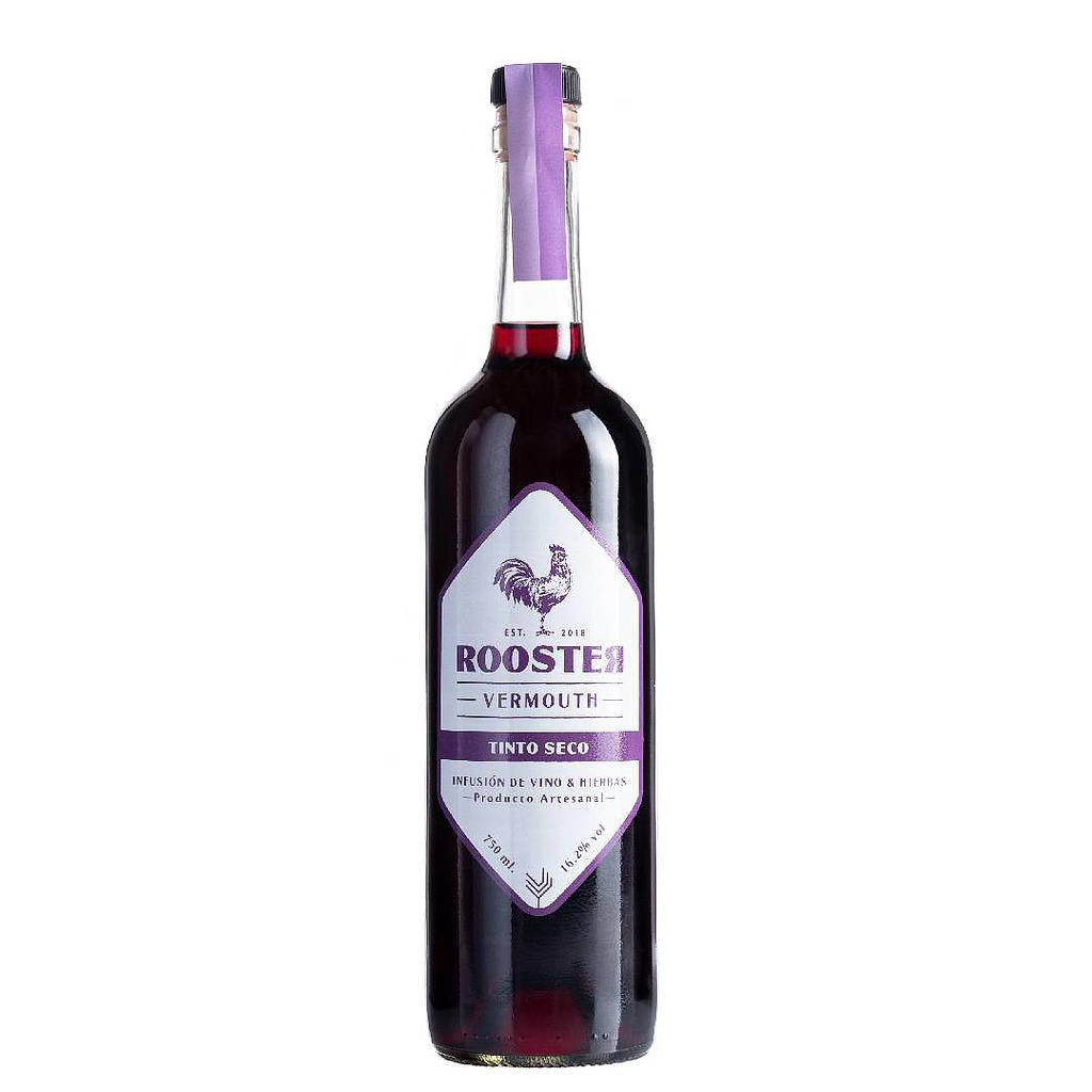 VERMOUTH ROOSTER TINTO SECO 750 ML