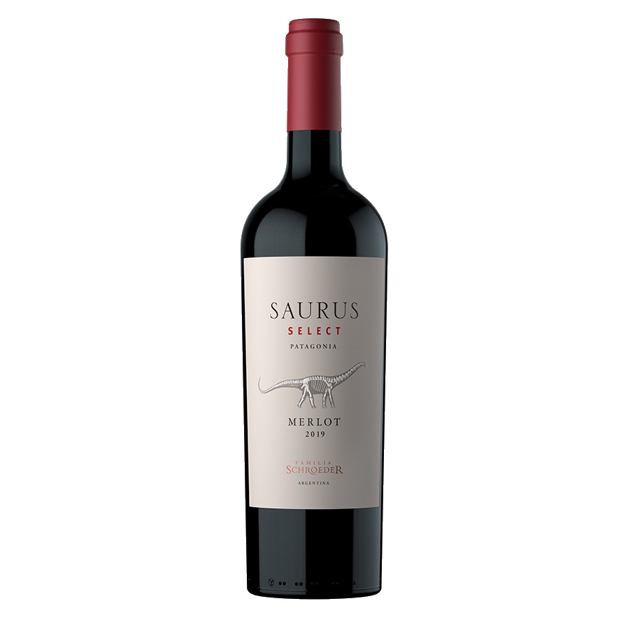 VINO FAMILIA SCHROEDER SAURUS SELECT MERLOT 750 ML