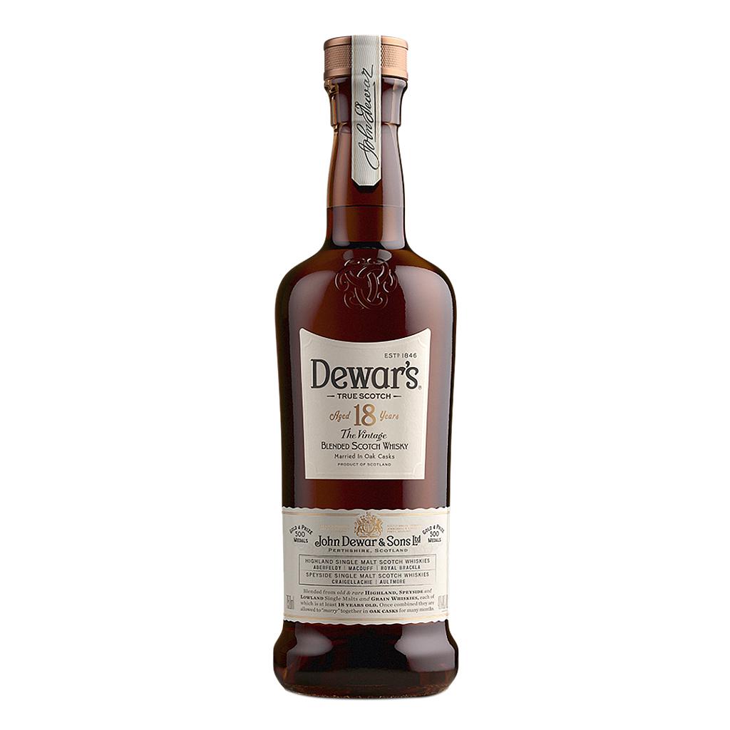 WHISKY ESCOCES DEWAR'S 18 AÑOS 1 LITRO