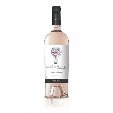 VINO VUELTA AL MUNDO MERLOT ROSE 750 ML