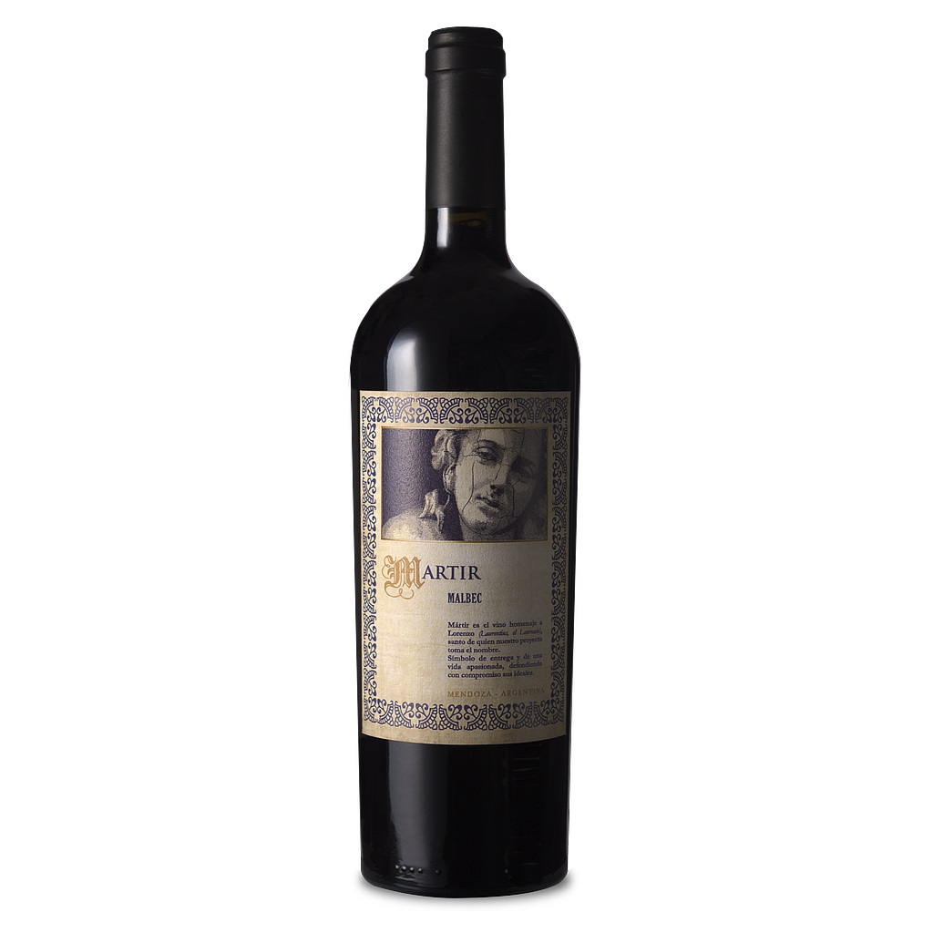 VINO LORENZO MARTIR MALBEC 750 ML