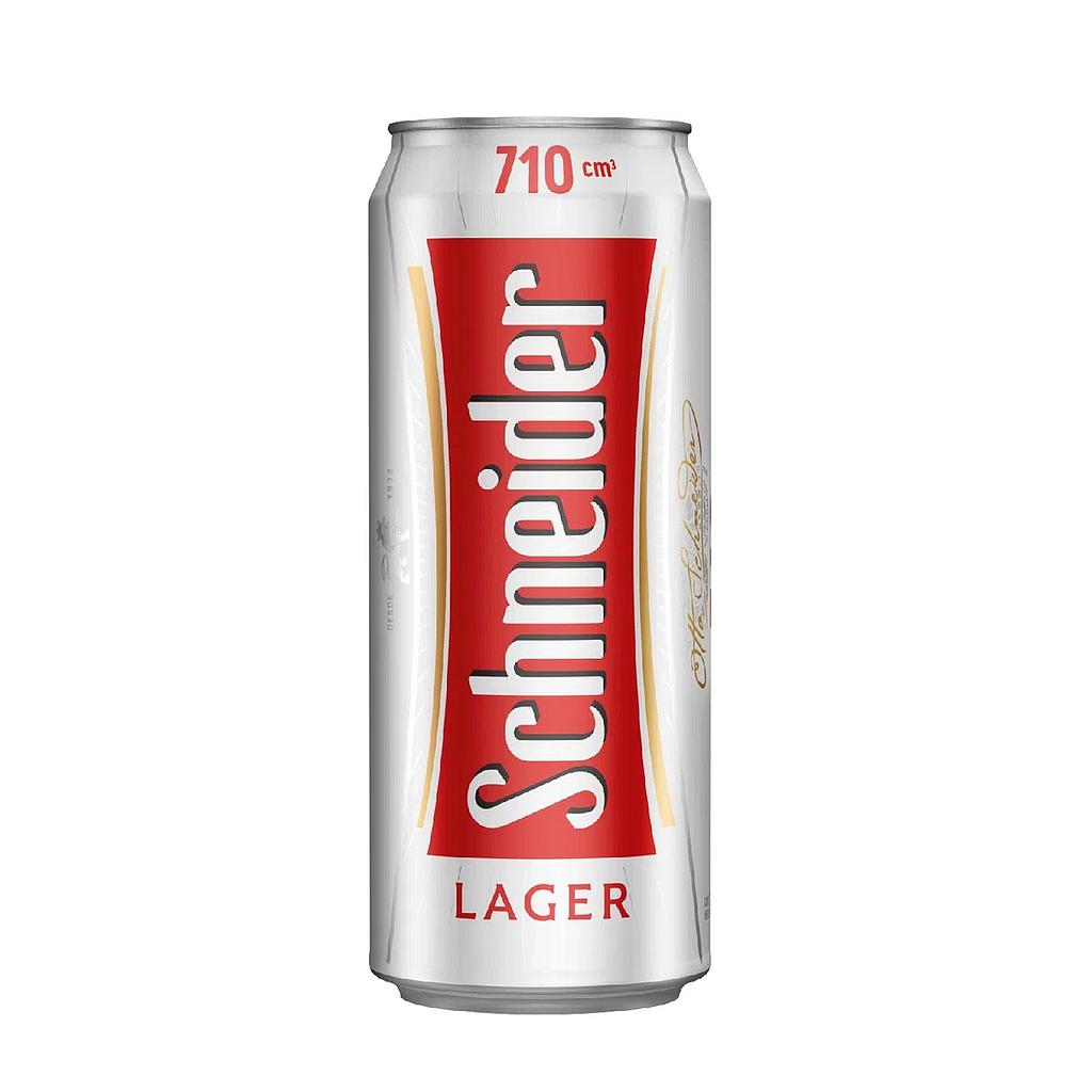 CERVEZA SCHNEIDER LATA 710 ML