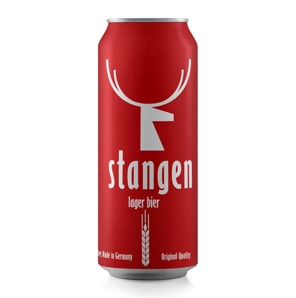 CERVEZA STANGEN LAGER LATA 500 ML