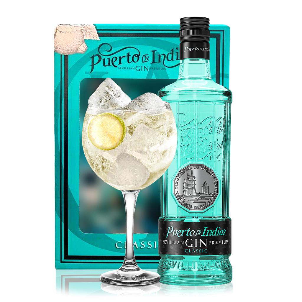 Gin Puerto De Indias Classic 75Cl – Acosa Honduras